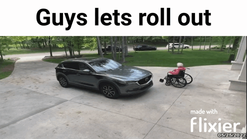 Lets Roll Wheelchair Stroll GIF