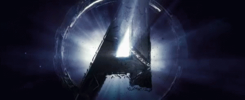 Letter A In Circle With Light GIF