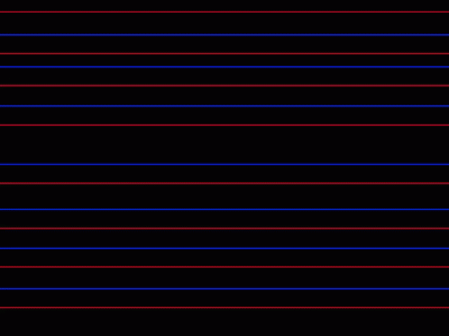 Letter A In Different Colors GIF