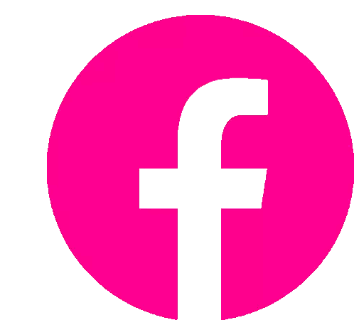 Letter F in Pink Circle