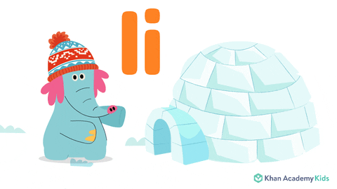 Letter I Is For Igloo GIF