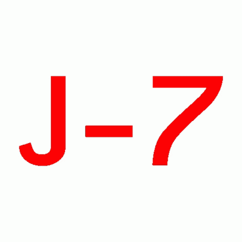 Letter J -7 Glowing Text GIF