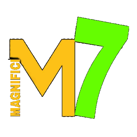 Letter M and Number 7 Logo
