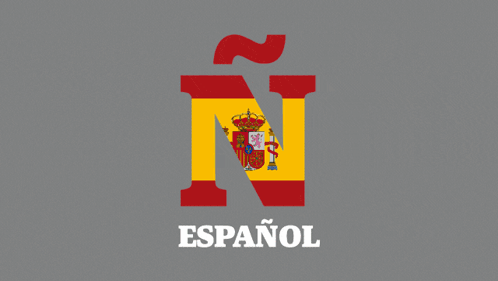 Letter N And Espanol Logo GIF
