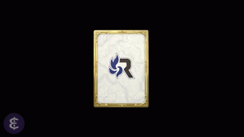 Letter R Coming Out of Box