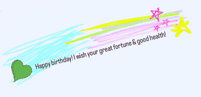 Letter Religious Rainbow Happy Birthday GIF