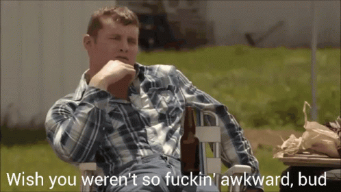 Awkward Wayne Letterkenny GIF
