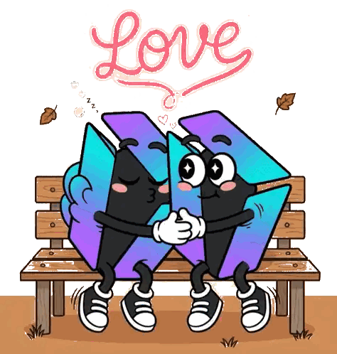 Letters Hugging with Love