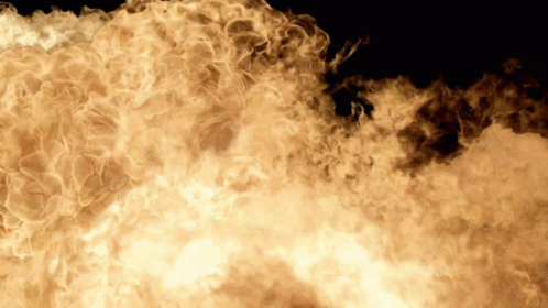 Fiery Level Up Mobile Artwork GIF