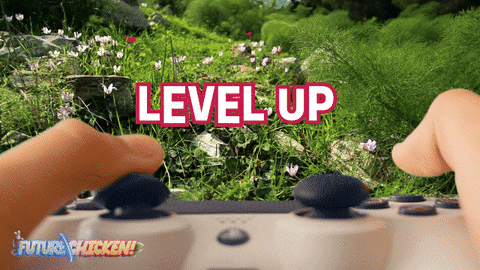 Level Up Gamer Video Games GIF