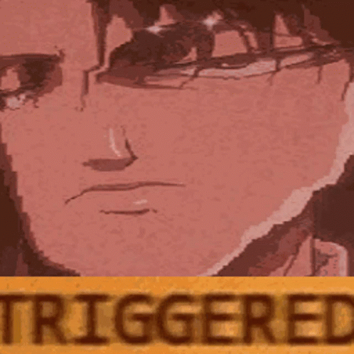 Levi Cursed Triggered Meme GIF