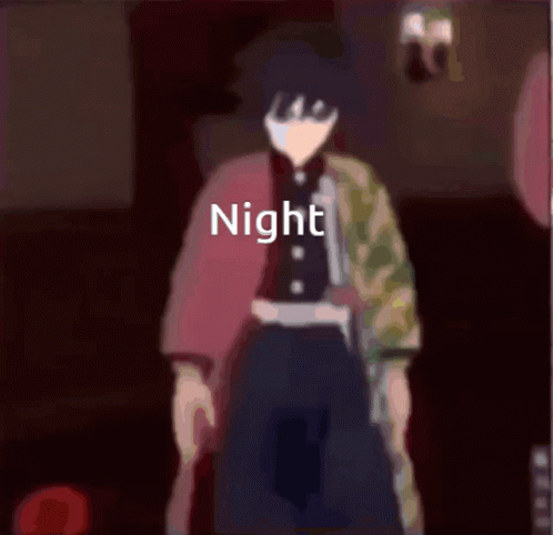 Levitating Giyu Night GIF