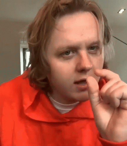 Lewis Capaldi Gesturing Tiny GIF