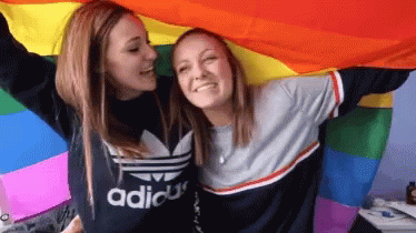 Lgbt Sweet Couple Kiss GIF