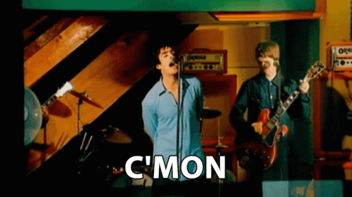 Liam Gallagher Come On GIF