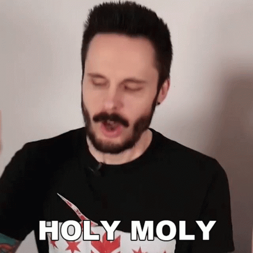 Liam Scott Holy Moly GIF