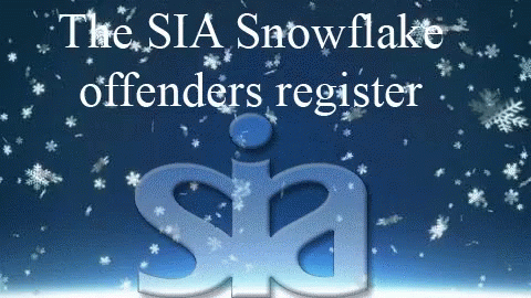 Liberal Sia Snowflake GIF