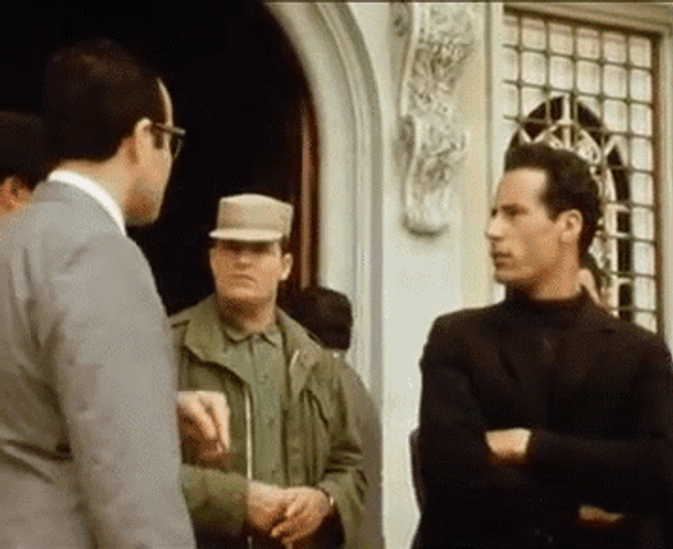 Libyan And Egyptian Leaders Talking GIF