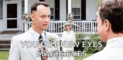 Lieutenant Dan Got New Eyes Meme GIF