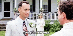 Lieutenant Dan Got New Legs Forrest Gump GIF