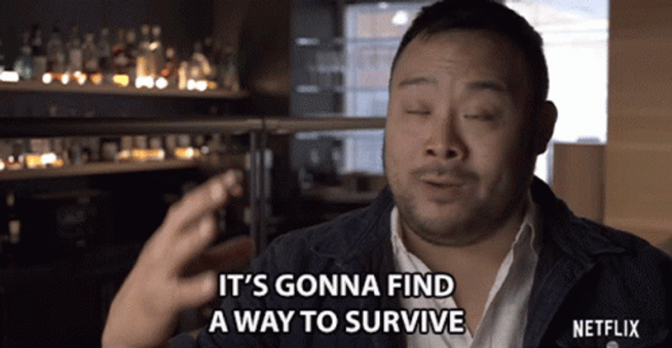 Life Finds A Way To Survive GIF