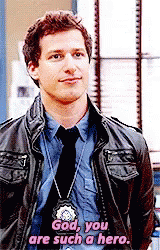Life Saver Jake Peralta Brooklyn Nine Nine GIF