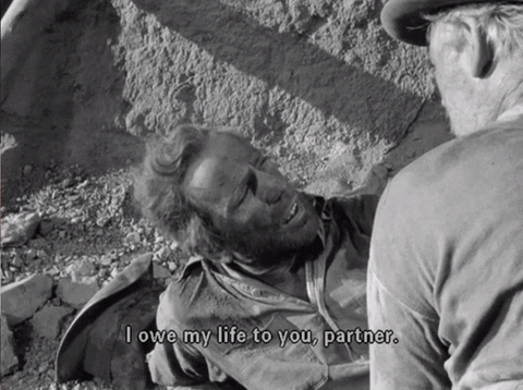 Life Saver John Huston Treasure Of Sierra Madre GIF