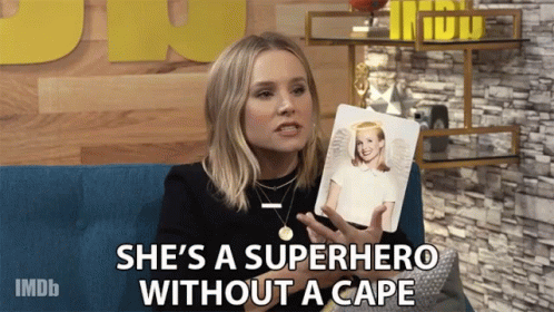 Life Saver Kristen Bell GIF