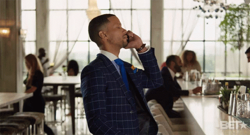 Life Saver Man Talking On The Phone GIF