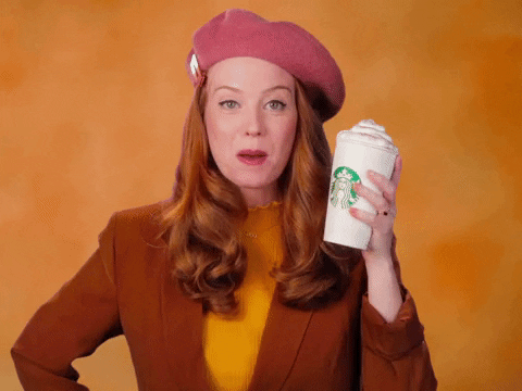 Life With Pumpkin Spice Latte GIF