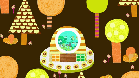 Lift Off Olobob Top Spaceship GIF