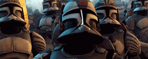 Lift Off Star Wars Stormtroopers GIF