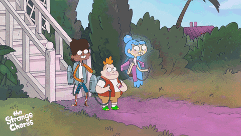 Lift Off The Strange Chores GIF