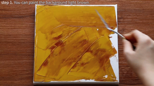 Light Brown Background Paint GIF