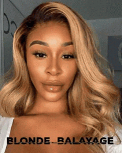 Light Brown Blonde Balayage Sexy GIF