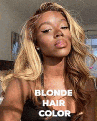Light Brown Blonde Hair Color GIF