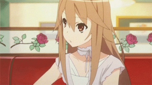 Light Brown Hair Ryoko Okami GIF