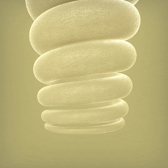 Light Bulb Hypnosis Spiral GIF
