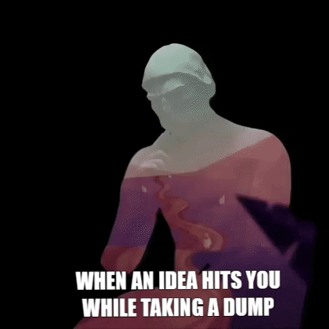 Light Bulb Idea Thinking Sculpture GIF