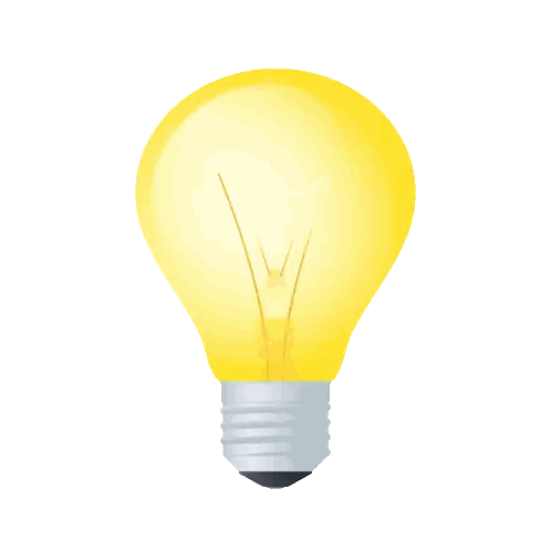 Light Bulb Joypixels Sticker