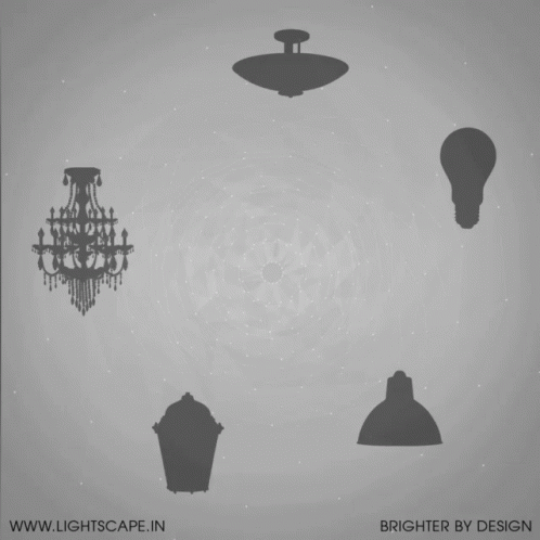 Light Fixtures Poster with Website