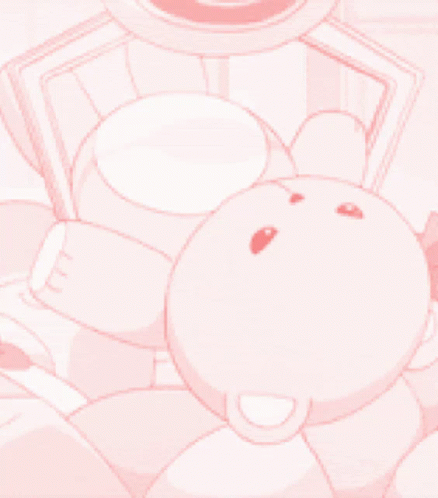 Light Pink Teddy Bear Bouncing GIF