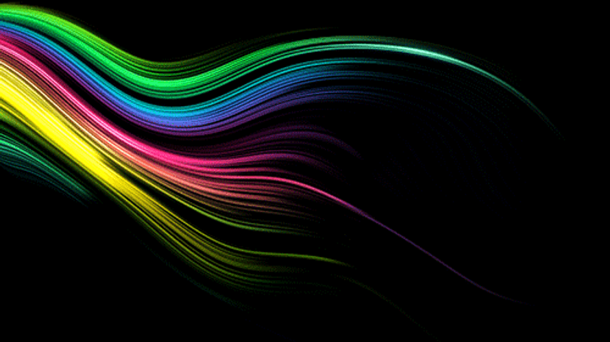 Light Trails Wave Background GIF