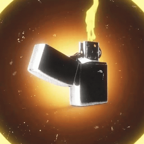 Lighted Lighter GIF