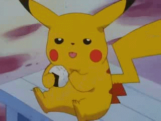 Lightning Ash Punching Pikachu GIF