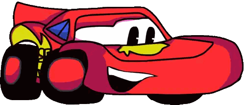 Lightning McQueen Smiling