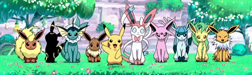 Lightning Pikachu Characters Waving GIF