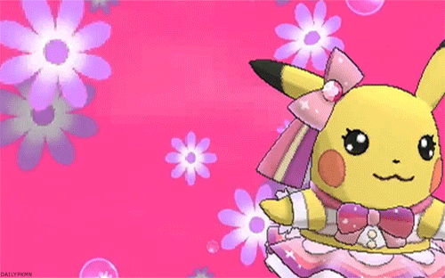 Lightning Pikachu Pikagirl GIF