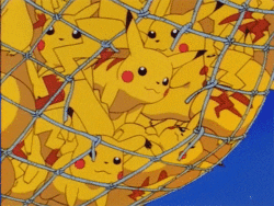 Lightning Pikachu Pokémon Jump GIF