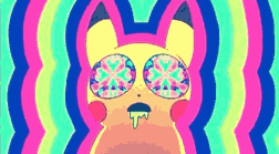 Lightning Pikachu Saliva GIF